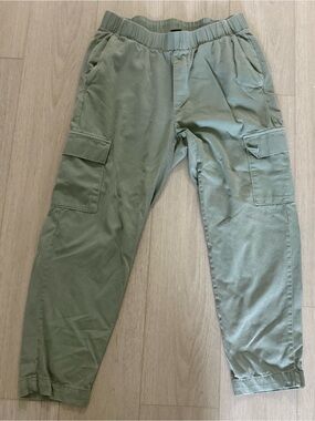 GAP Olive Green Cargo Jogger Pants